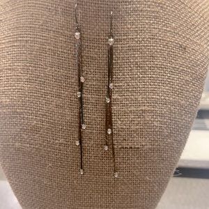 Crystal drop dangle earrings